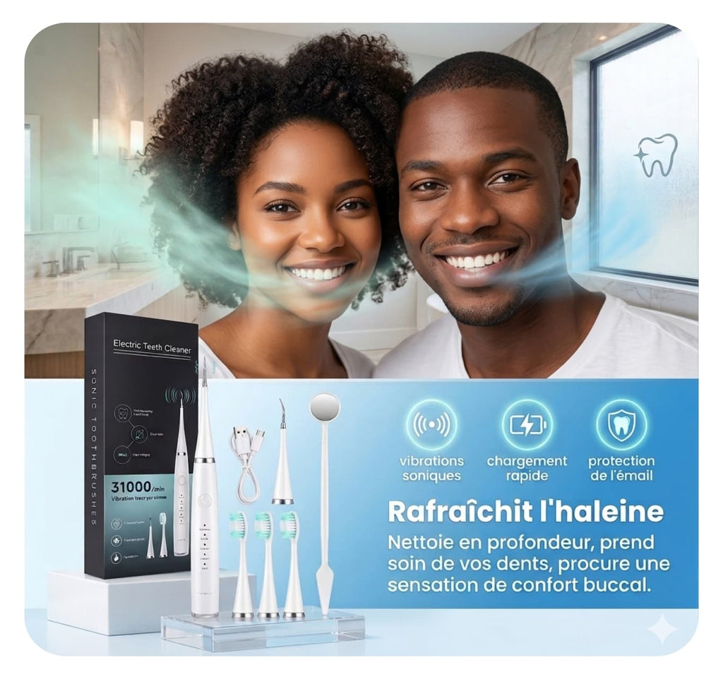 Marre de cacher votre sourire à cause du tartre ?